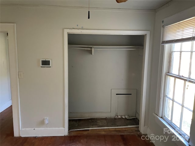 view of closet