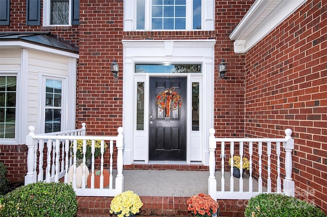 view of property entrance