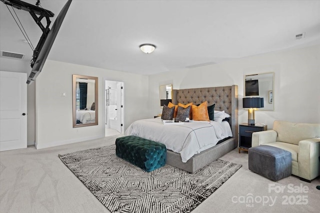 122 W Heart Pine Ln, Statesville, NC 28677 - carpeted bedroom with ensuite bathroom