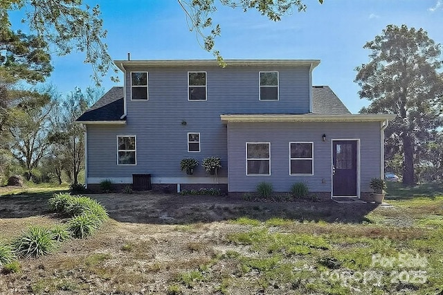 view of rear view of house