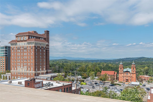 city view featuring a mountain view