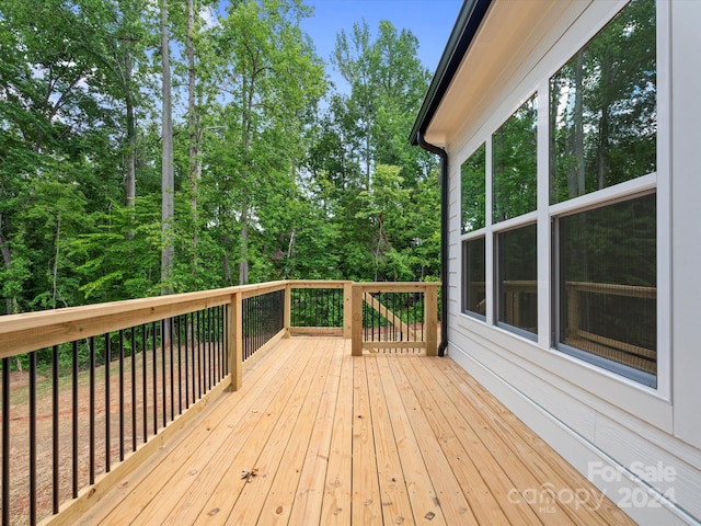 view of deck