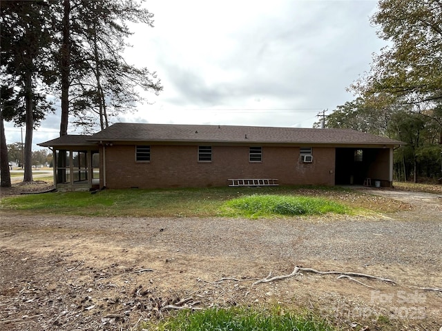 view of back of house