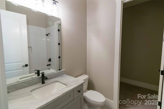 1865 Rock Hill Church Rd Unit 3, Matthews, NC 28104 - bathroom featuring toilet and vanity