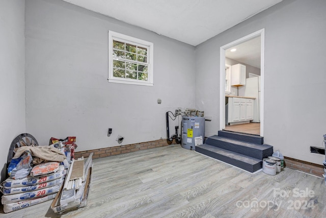 interior space featuring light hardwood / wood-style flooring