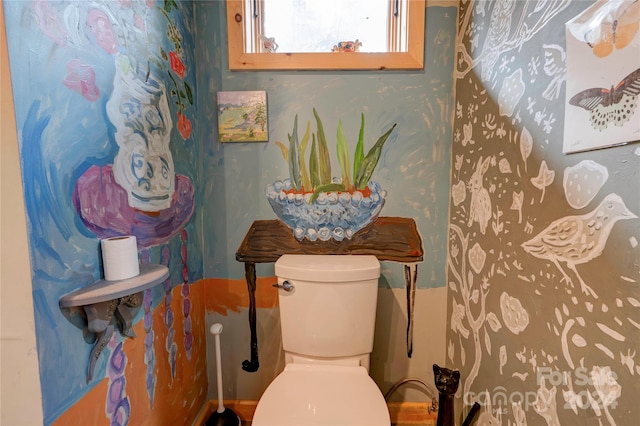 interior details with toilet