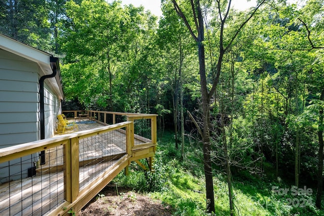 15 Yvonne Ln, Asheville, NC 28803 - view of wooden terrace
