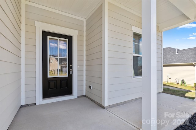183 Sugar Hill Rd, Troutman, NC 28166 - property entrance with a patio area