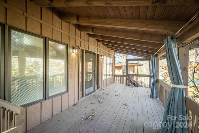 33 Summit Ln, Newland, NC 28657 - view of deck