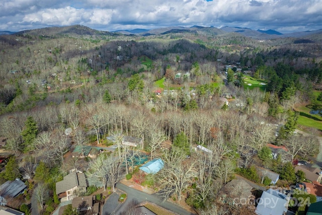 33 Summit Ln, Newland, NC 28657 - aerial view of property and surrounding area featuring a mountain backdrop