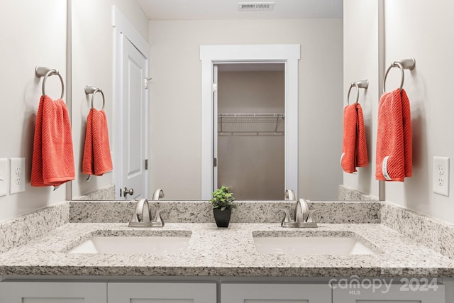109 Orchard St, Forest City, NC 28043 - full bath with double vanity and a spacious closet