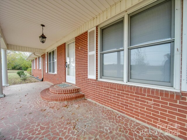 view of patio / terrace featuring a porch