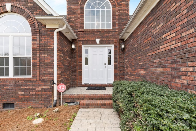 view of property entrance