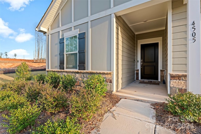 view of entrance to property