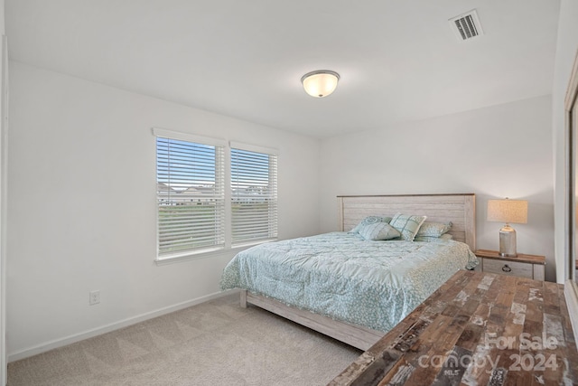 bedroom featuring carpet floors