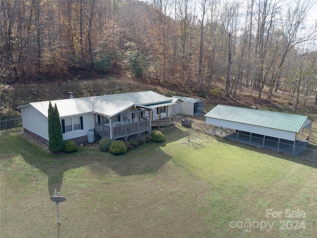 1922 Zacks Fork Rd, Lenoir, NC 28645 - aerial view of property and surrounding area