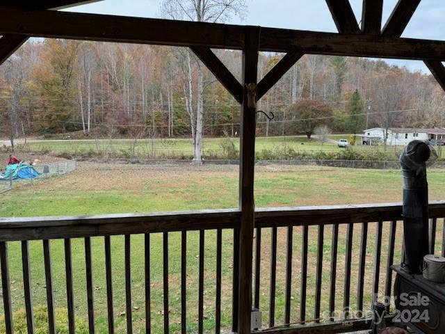 1922 Zacks Fork Rd, Lenoir, NC 28645 - view of yard with a view of trees