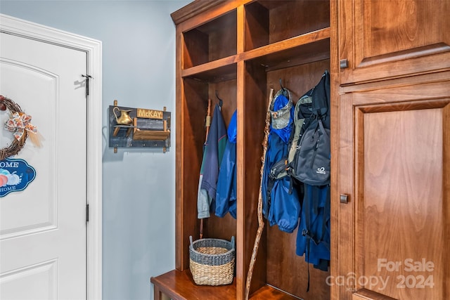 view of mudroom