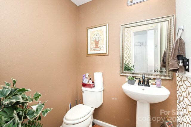 bathroom with toilet