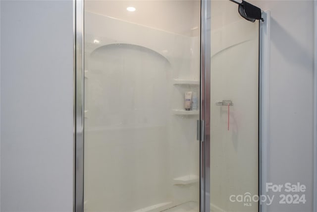 bathroom with walk in shower