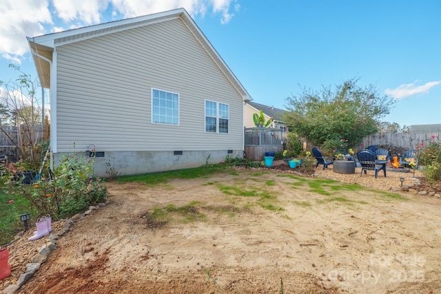 view of property exterior