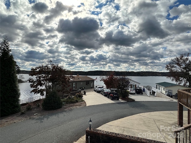 property view of water