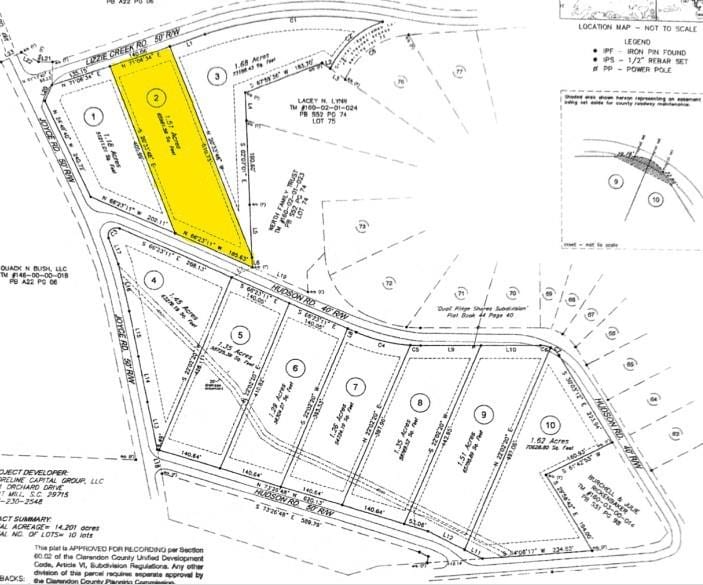 LOT2 Hudson Rd, Summerton, SC 29148