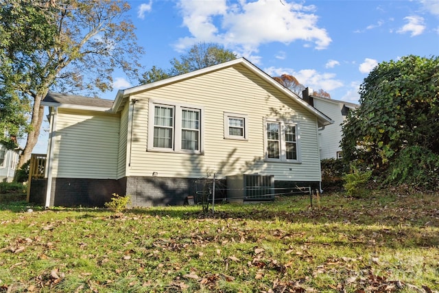 view of property exterior featuring cooling unit