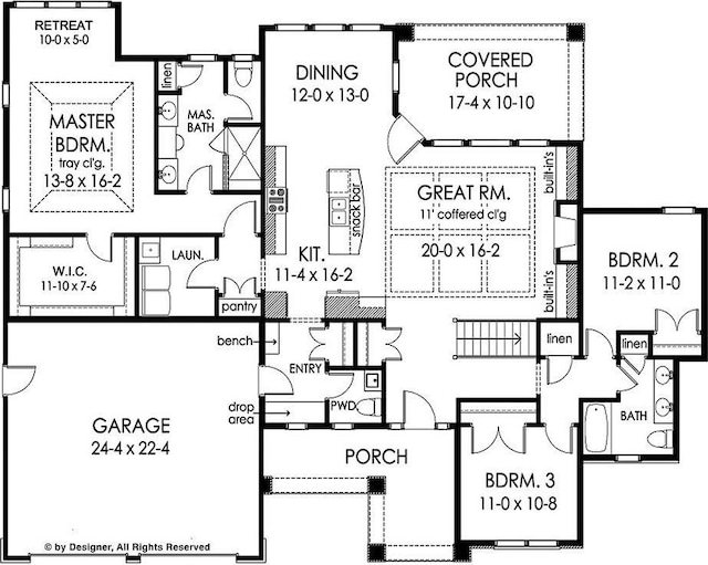 1083 Table View Dr Unit 40, Morganton, NC 28655 - home floor plan