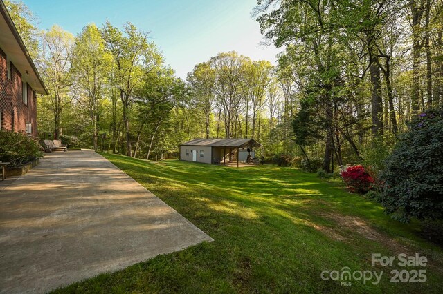 183 Creekside Dr, Forest City, NC 28043 - view of green lawn