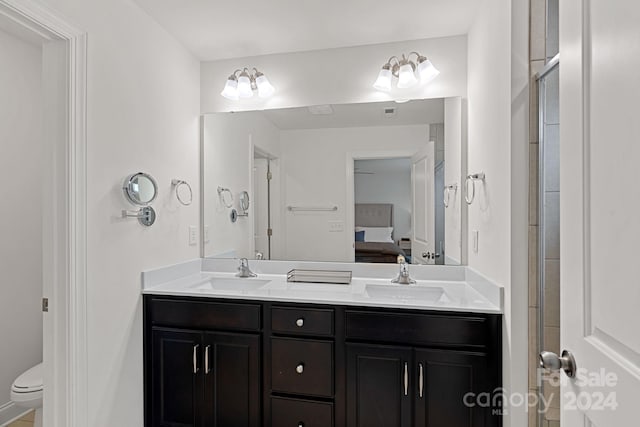 208 Waterlynn Ridge Rd Unit B, Mooresville, NC 28117 - full bath with double vanity, ensuite bath, and toilet