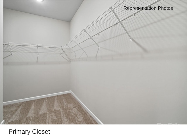 204 Lake George Dr, Shelby, NC 28152 - walk in closet with carpet flooring