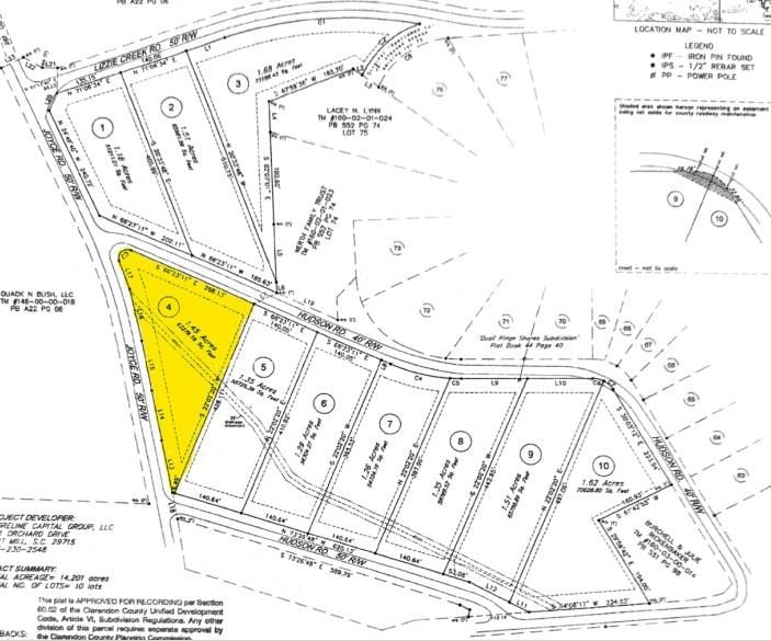 LOT4 Hudson Rd, Summerton, SC 29148