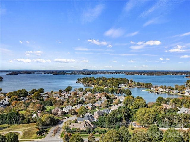 8225 Ballymore Ct, Huntersville, NC 28078 - aerial view of property's location with a large body of water