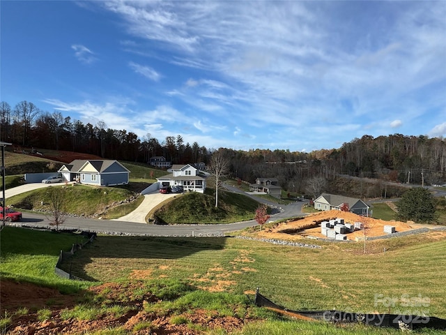 297 Bethany Dr, Mars Hill, NC 28754 - view of green lawn