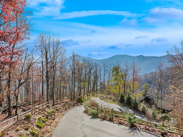 property view of mountains