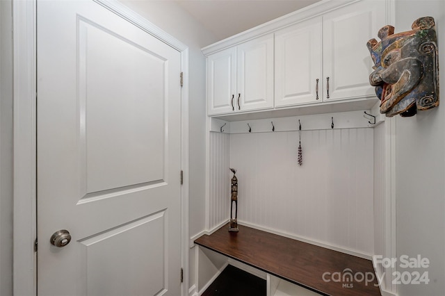 view of mudroom