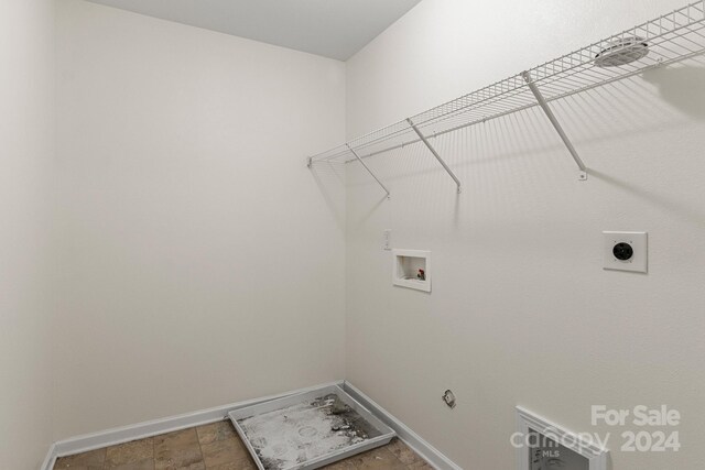 laundry room featuring washer hookup, electric dryer hookup, and gas dryer hookup