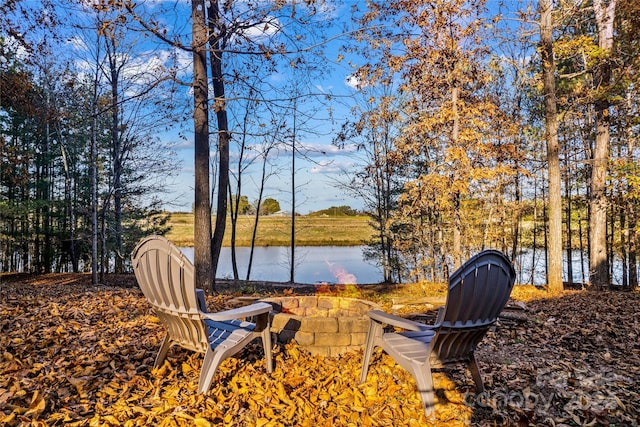 169 Rimmer Farm Rd, Troutman, NC 28166 - view of yard with a water view
