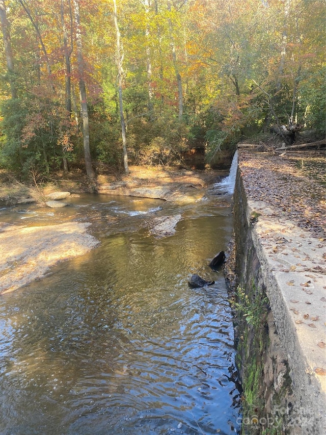 view of water feature