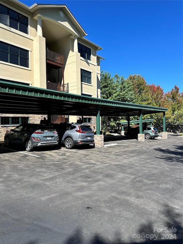 155 Gateway Dr Unit 101, Boone, NC 28607 - view of covered parking lot