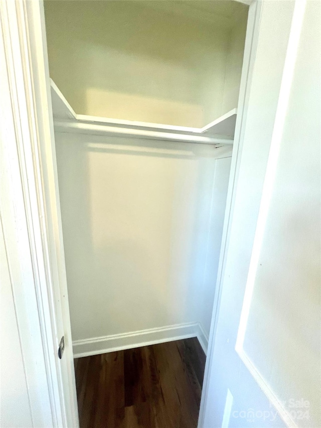 view of closet