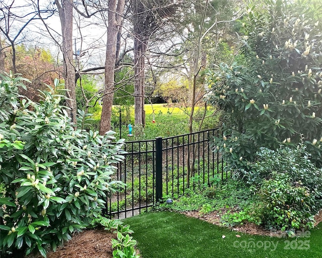 gate with fence
