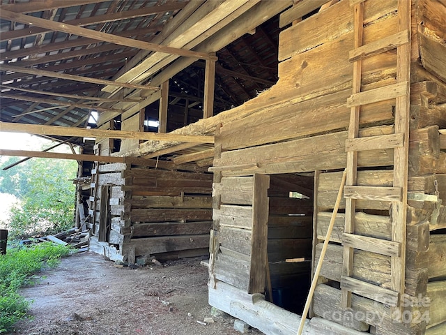 view of stable