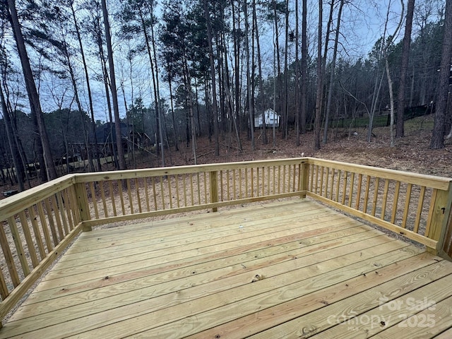 view of deck