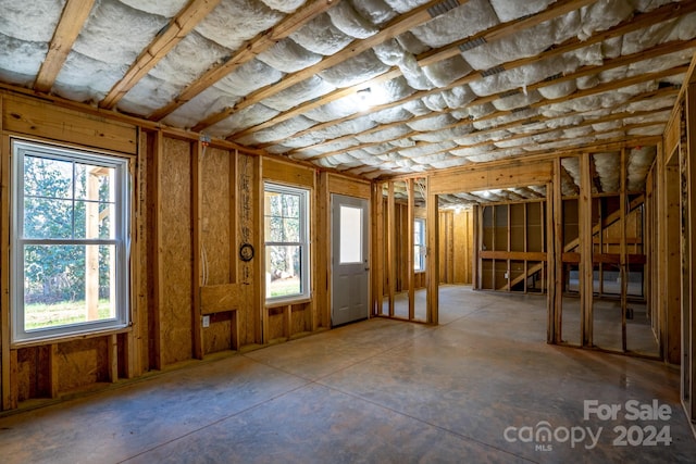 miscellaneous room featuring a healthy amount of sunlight