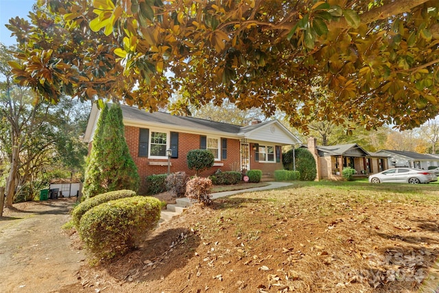 view of ranch-style house