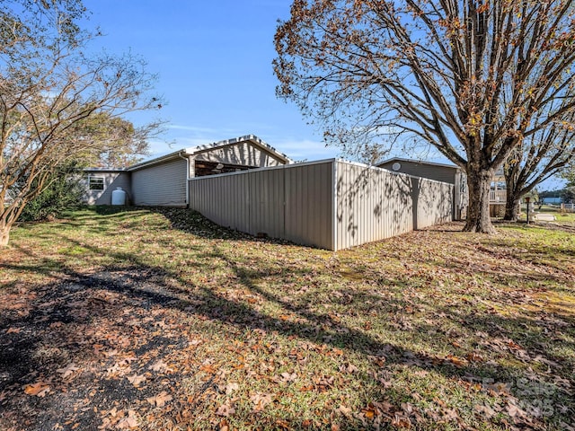 226 Mcswain Rd, Forest City, NC 28043 - view of side of home featuring a yard
