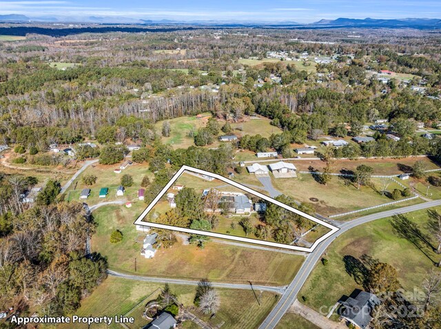226 Mcswain Rd, Forest City, NC 28043 - view of property location featuring property parcel outlined