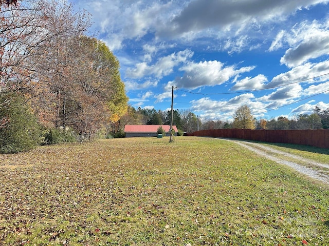 view of yard